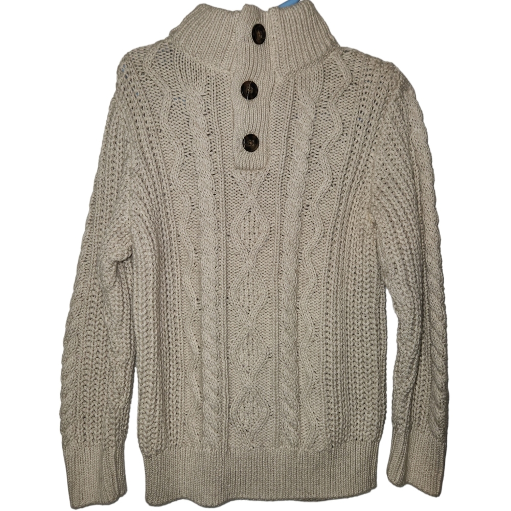 Baby Gap Tan Cable Knit Sweater